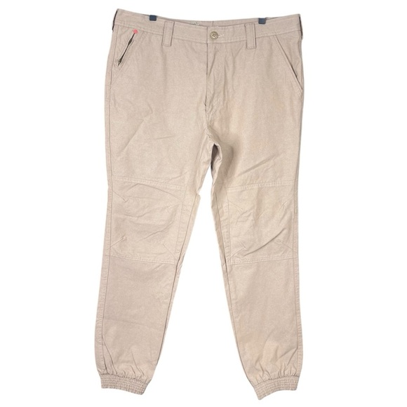 Staple Pigeon Joggers Mens 36 x 30 Cotton Canvas Pants Streetwear Utility Casual - Picture 1 of 11